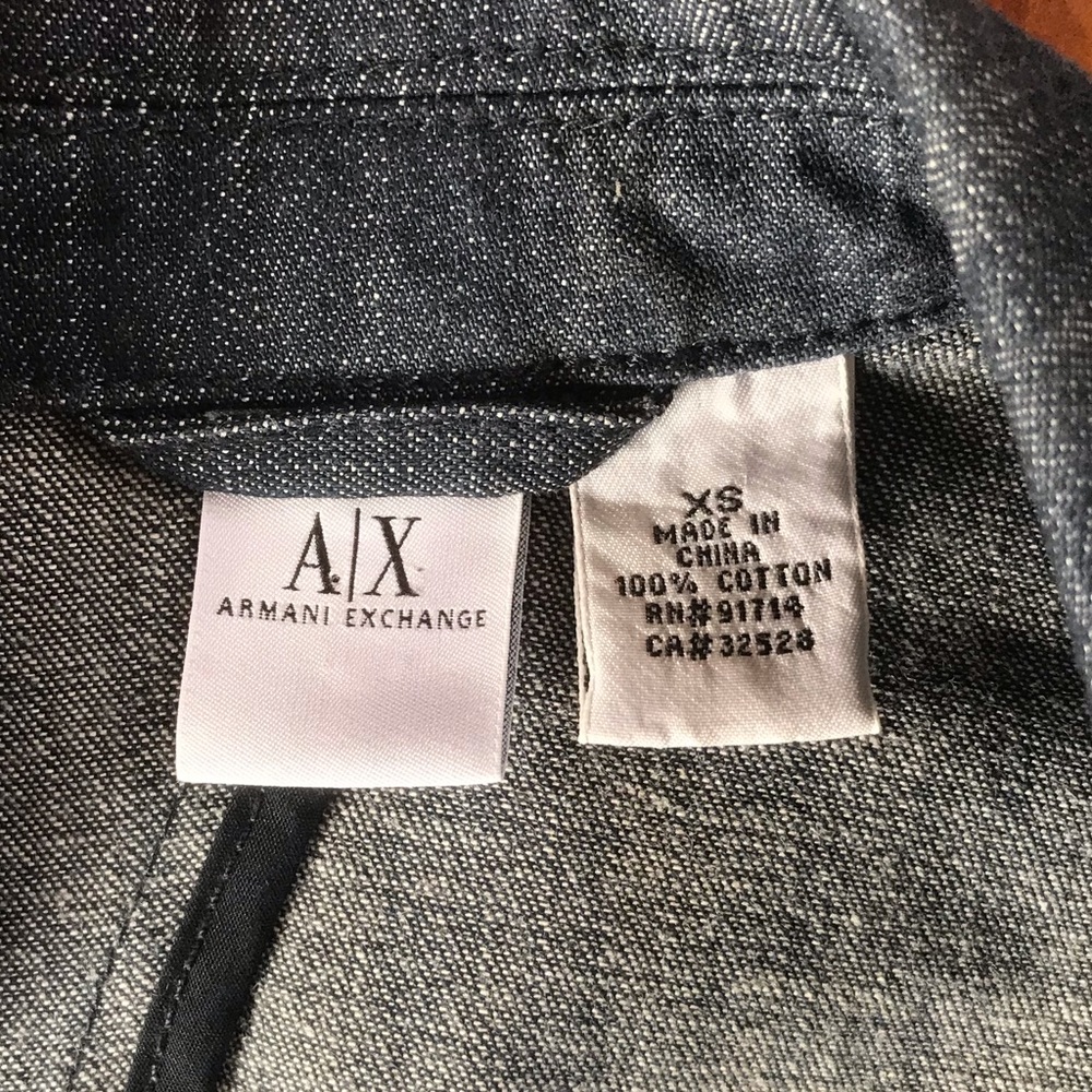 SALE!⚡️A|X Denim Blazer Women’s Size XS - Picture 8 of 8